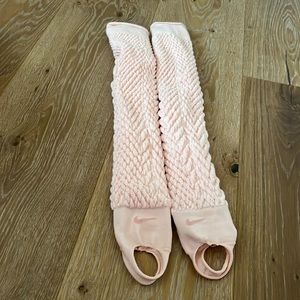 Nike leg warmers.